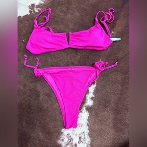pink bikini